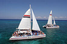 Excursión Playa el Cielo Cozumel en Catamarán