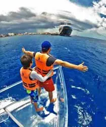 Increible paseo por el mar